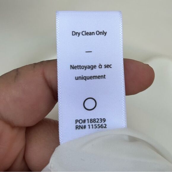 LIKELY Shayna Dress Womens Sz Medium Ivory Ruffle Bodice Overlay Cocktail - Picture 11 of 16